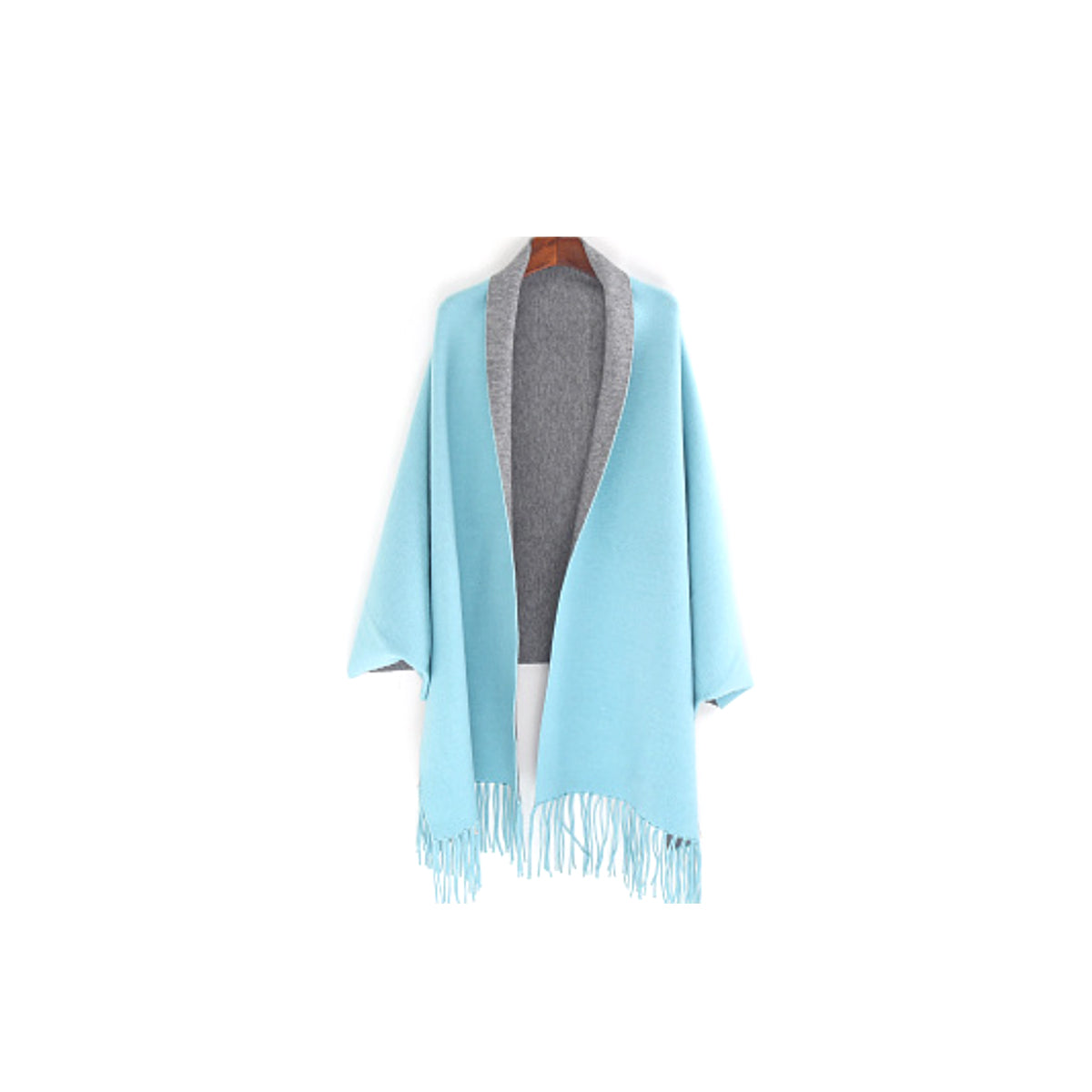 Aesthetica Two-Toned Shawl Coat