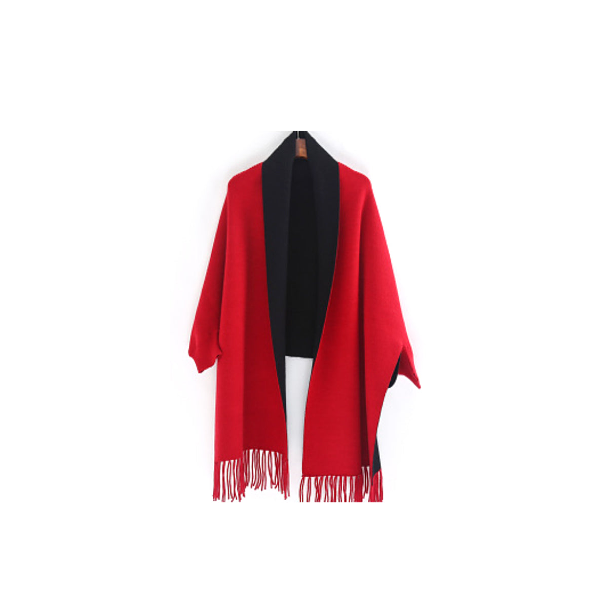 Aesthetica Two-Toned Shawl Coat